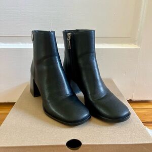 Coach Shana Black Ankle Booties